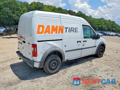 Trzecie zdjęcie samochodu z tyłu: 2013 FORD TRANSIT CONNECT XL VIN:NM0LS7AN1DT158648 - miniatura