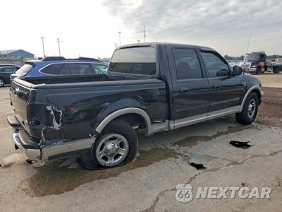 Trzecie zdjęcie samochodu z tyłu: 2001 FORD F150 SUPERCREW VIN:1FTRW07L61KD77458 - miniatura