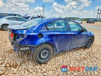 Trzecie zdjęcie samochodu z tyłu: 2013 CHEVROLET CRUZE LS VIN:1G1PB5SH9D7251842 - miniatura