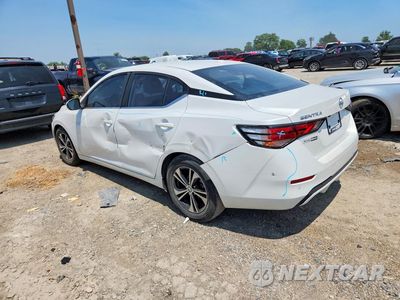Drugie zdjęcie samochodu z przodu: 2020 NISSAN SENTRA SV VIN:3N1AB8CV5LY203578 - miniatura