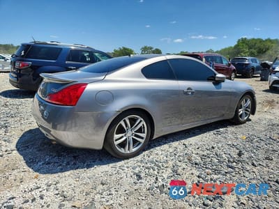 Trzecie zdjęcie samochodu z tyłu: 2008 INFINITI G37 BASE VIN:JNKCV64E08M105261 - miniatura