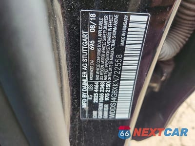 Zdjęcie 12 z 12 samochodu: 2019 MERCEDES-BENZ CLA 250 4MATIC VIN:WDDSJ4GBXKN722558 - miniatura