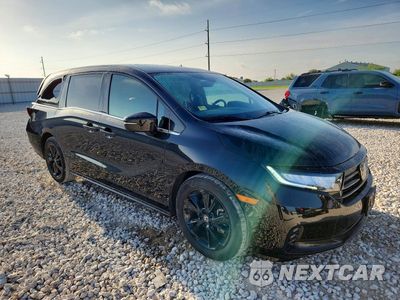 Czwarte zdjęcie samochodu z boku: 2023 HONDA ODYSSEY SPORT-L VIN:5FNRL6H71PB027738 - miniatura