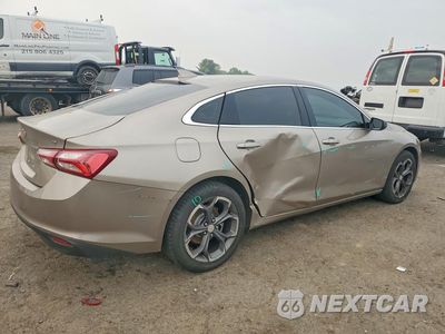 Trzecie zdjęcie samochodu z tyłu: 2022 CHEVROLET MALIBU LT VIN:1G1ZD5ST0NF127750 - miniatura