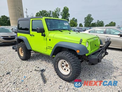 Czwarte zdjęcie samochodu z boku: 2013 JEEP WRANGLER SPORT VIN:1C4AJWAGXDL503037 - miniatura