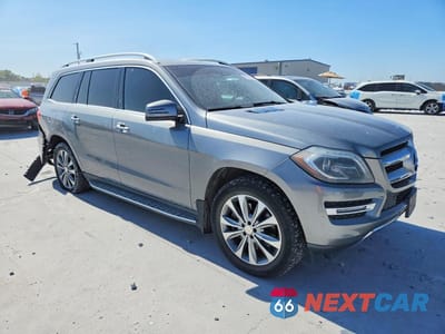 Czwarte zdjęcie samochodu z boku: 2014 MERCEDES-BENZ GL 450 4MATIC VIN:4JGDF7CE7EA289214 - miniatura
