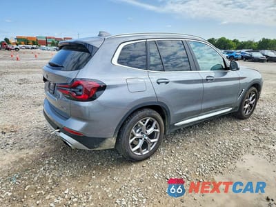 Trzecie zdjęcie samochodu z tyłu: 2024 BMW X3 XDRIVE30I VIN:WBX57DP09RN297142 - miniatura