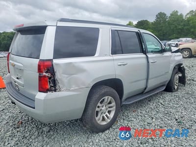 Trzecie zdjęcie samochodu z tyłu: 2018 CHEVROLET TAHOE K1500 LT VIN:1GNSKBKC1JR332264 - miniatura