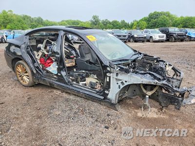 Czwarte zdjęcie samochodu z boku: 2018 INFINITI Q50 3.0T LUXE VIN:JN1EV7ARXJM444044 - miniatura