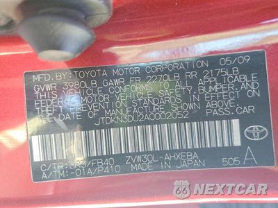 Zdjęcie 14 z 14 samochodu: 2010 TOYOTA PRIUS II VIN:JTDKN3DU2A0002052 - miniatura