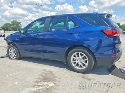 Drugie zdjęcie samochodu z przodu: 2022 CHEVROLET EQUINOX LS VIN:3GNAX5EV2NS114283 - miniatura
