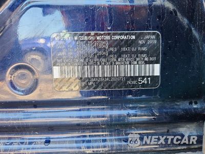 Zdjęcie 13 z 13 samochodu: 2020 MITSUBISHI OUTLANDER SE VIN:JA4AZ3A34LZ020721 - miniatura