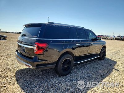 Trzecie zdjęcie samochodu z tyłu: 2022 FORD EXPEDITION MAX LIMITED VIN:1FMJK2AT7NEA29813 - miniatura