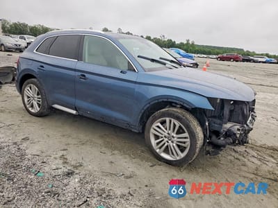 Czwarte zdjęcie samochodu z boku: 2018 AUDI Q5 PRESTIGE VIN:WA1CNAFYXJ2217444 - miniatura