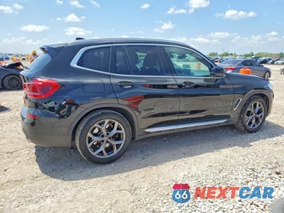 Trzecie zdjęcie samochodu z tyłu: 2021 BMW X3 SDRIVE30I VIN:5UXTY3C07M9E63324 - miniatura