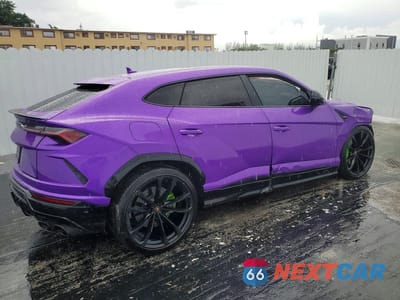 Trzecie zdjęcie samochodu z tyłu: 2022 LAMBORGHINI URUS VIN:ZPBUA1ZL6NLA21550 - miniatura