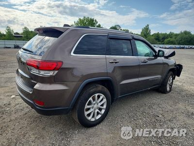 Trzecie zdjęcie samochodu z tyłu: 2021 JEEP GRAND CHEROKEE LAREDO VIN:1C4RJFAG9MC504666 - miniatura
