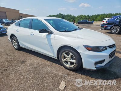 Czwarte zdjęcie samochodu z boku: 2017 CHEVROLET MALIBU LS VIN:1G1ZB5ST8HF136299 - miniatura
