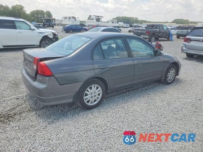 Trzecie zdjęcie samochodu z tyłu: 2005 HONDA CIVIC LX VIN:2HGES16585H616395 - miniatura