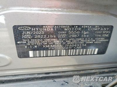Zdjęcie 13 z 13 samochodu: 2023 HYUNDAI IONIQ 6 LIMITED VIN:KMHM54AC7PA049134 - miniatura