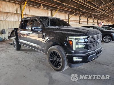 Czwarte zdjęcie samochodu z boku: 2025 FORD F150 PLATINUM VIN:1FTFW7LDXSFA34883 - miniatura