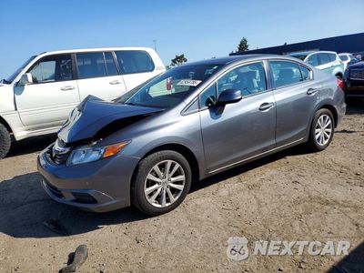 2012 HONDA CIVIC EX 19XFB2F83CE375499 - główne zdjęcie licytacji z USA - miniatura