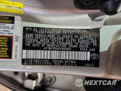 Zdjęcie 13 z 13 samochodu: 2015 TOYOTA AVALON XLE PREMIUM VIN:4T1BK1EB4FU182852 - miniatura