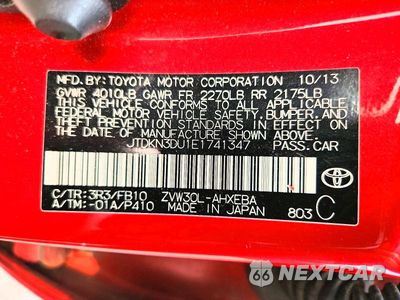 Zdjęcie 12 z 12 samochodu: 2014 TOYOTA PRIUS TWO VIN:JTDKN3DU1E1741347 - miniatura