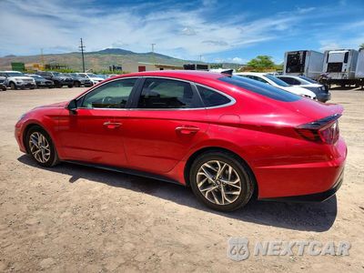 Drugie zdjęcie samochodu z przodu: 2020 HYUNDAI SONATA SEL VIN:5NPEF4JA2LH058024 - miniatura