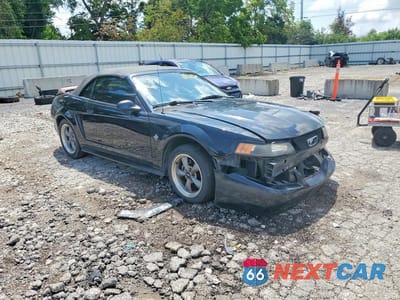 Czwarte zdjęcie samochodu z boku: 1999 FORD MUSTANG GT VIN:1FAFP45X8XF230157 - miniatura