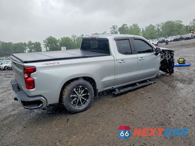 Trzecie zdjęcie samochodu z tyłu: 2020 CHEVROLET SILVERADO K1500 LT VIN:1GCRYDED3LZ375142 - miniatura