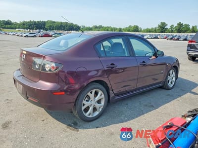 Trzecie zdjęcie samochodu z tyłu: 2007 MAZDA 3 S VIN:JM1BK324871723474 - miniatura