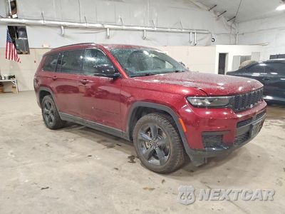Czwarte zdjęcie samochodu z boku: 2021 JEEP GRAND CHEROKEE L LAREDO VIN:1C4RJKAG7M8199857 - miniatura