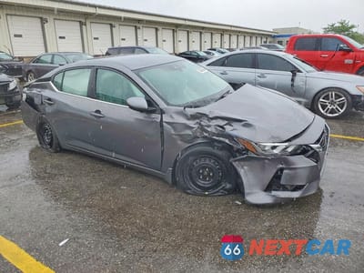 Czwarte zdjęcie samochodu z boku: 2022 NISSAN SENTRA S VIN:3N1AB8BV7NY216711 - miniatura