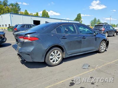 Trzecie zdjęcie samochodu z tyłu: 2022 TOYOTA COROLLA LE VIN:5YFEPMAE8NP281173 - miniatura