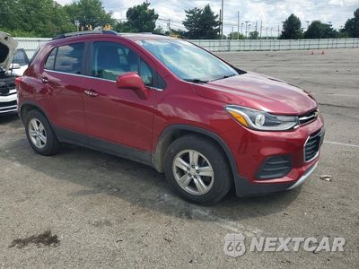 Czwarte zdjęcie samochodu z boku: 2019 CHEVROLET TRAX 1LT VIN:3GNCJLSB7KL168970 - miniatura