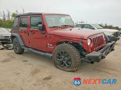 Czwarte zdjęcie samochodu z boku: 2008 JEEP WRANGLER UNLIMITED X VIN:1J4GA39198L615840 - miniatura