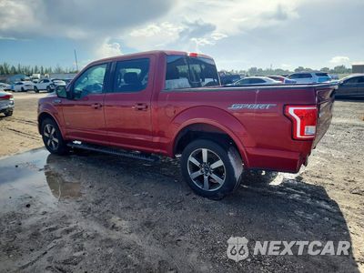 Drugie zdjęcie samochodu z przodu: 2017 FORD F150 SUPERCREW VIN:1FTEW1CG2HKE43821 - miniatura
