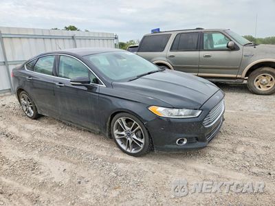 Czwarte zdjęcie samochodu z boku: 2015 FORD FUSION TITANIUM VIN:3FA6P0K98FR252451 - miniatura