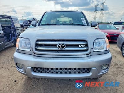 Piąte zdjęcie samochodu w środku: 2003 TOYOTA SEQUOIA LIMITED VIN:5TDBT48A03S193336 - miniatura
