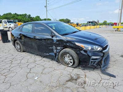 Czwarte zdjęcie samochodu z boku: 2021 KIA FORTE FE VIN:3KPF24AD5ME299303 - miniatura