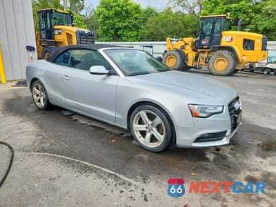 Czwarte zdjęcie samochodu z boku: 2014 AUDI A5 PREMIUM PLUS VIN:WAULFAFH6EN013969 - miniatura