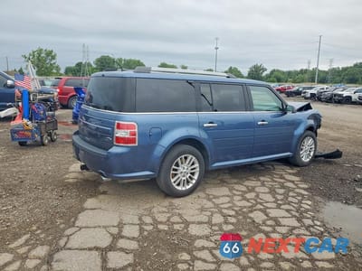Trzecie zdjęcie samochodu z tyłu: 2018 FORD FLEX SEL VIN:2FMGK5C86JBA00667 - miniatura