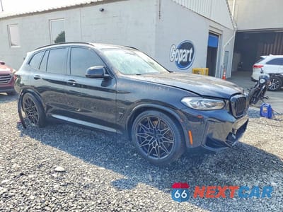 Czwarte zdjęcie samochodu z boku: 2022 BMW X3 M VIN:5YM13EC08N9J95618 - miniatura