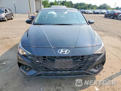 Piąte zdjęcie samochodu w środku: 2023 HYUNDAI ELANTRA N LINE VIN:KMHLR4AF6PU471890 - miniatura