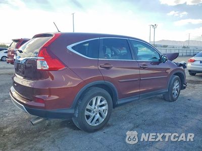 Trzecie zdjęcie samochodu z tyłu: 2015 HONDA CR-V EX VIN:5J6RM3H55FL003152 - miniatura