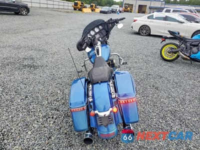 Czwarte zdjęcie samochodu z boku: 2014 HARLEY-DAVIDSON FLHX STREET GLIDE VIN:1HD1KBM16EB692269 - miniatura