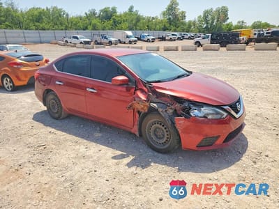 Czwarte zdjęcie samochodu z boku: 2017 NISSAN SENTRA SV VIN:3N1AB7AP8HY262324 - miniatura