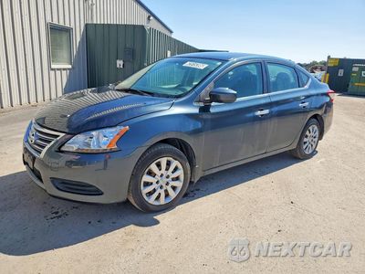 2014 NISSAN SENTRA S 3N1AB7AP6EL685895 - główne zdjęcie licytacji z USA - miniatura