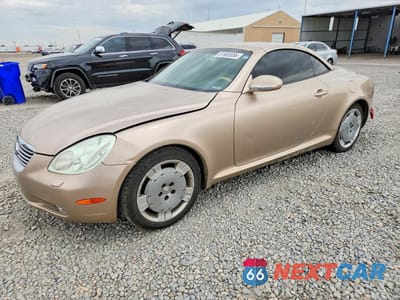2002 LEXUS SC 430 JTHFN48Y120032650 - główne zdjęcie licytacji z USA - miniatura